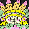 play Little Indian Child Coloring