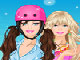 play Barbie On Rollers Dress Up