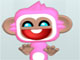 play Pink Monkey Dress Up