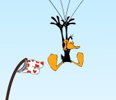 Daffy Duck Sky Diving