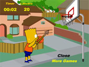 play Bart Simpson Basket