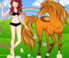 play Cool Girl And Horse