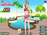 play Barbie Goes Swimming
