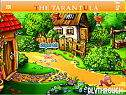 play Tarantula Village Farm House Hidden Alphabets