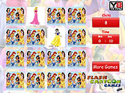 play Disney Princess Memory Matching