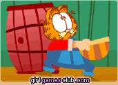 play Garfield Coop Catch