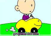 play Baby Car Coloring