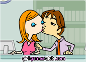 play Kissing During Work