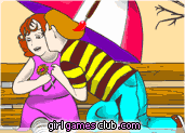 play First Kiss Coloring