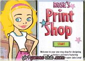 play Rosa Print Shop