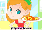 play Cute Waitress