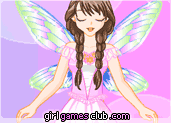 play Pink Fairy Dress Up