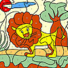 play Little Lion Coloring