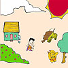 play Hedgehog In The Village Coloring