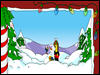 play Simpson Springfield Snow Fight