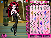 play Monster High Draculaura Dress Up Make Up