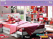 play Girl Bedroom Hidden Alphabets
