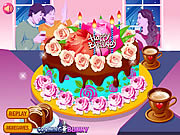 play Flower Cake Decoration