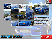 play Nissan Skyline Sliding Puzzle