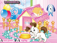 play Dog House Decorating