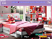 play Girls Bedroom Hidden Alphabets