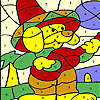 play Singer Dog Coloring