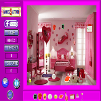 play Pink Room Hidden Object