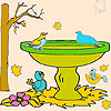 play Birds In The Park Coloring