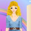 play Short Blue Free Dress