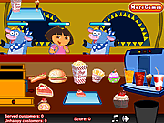 play Dora Shop