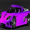 play Fast Purple Car Slide Puzzle