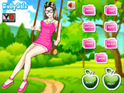 play Swing Girl Dress Up