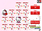 play Hello Kitty Memory Matching