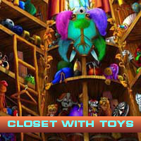 play Closet With Toys