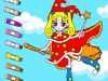 play Witch Coloring