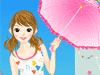 play Spring Umbrella Dress Up