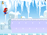 play Mario Snow Skating