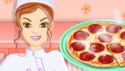 play Cooking Games : Pepperoni Pizza