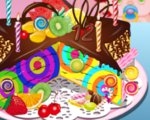 play Rainbow Clown Cake