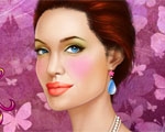 play Stunning Angelina Jolie