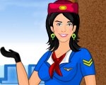 Stewardess Brittany