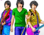 play Coloring Jonas Brothers