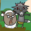 play The Black Wolf Wants Sheep 2