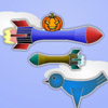 play Pumpkin Riding Missile