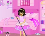 play Pink Room Clean Up