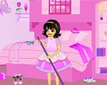 play Pink Room Clean Up