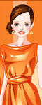 play Yellow And Orange Party Dress Up