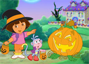 Dora Halloween Puzzle