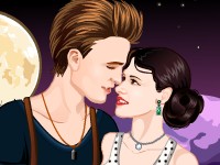 play Robert Pattinson And Kristen Stewart Kiss