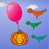 play Pumpkin With Balloon